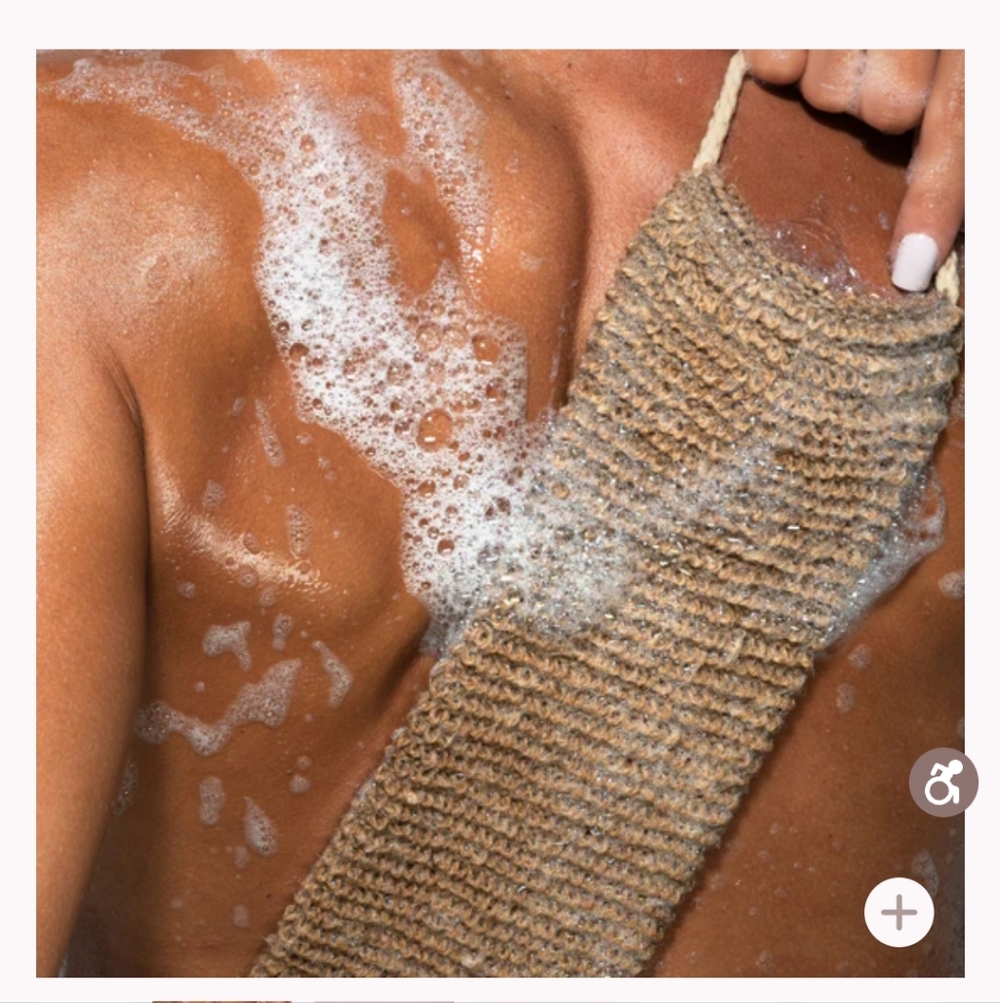 Natural Exfoliating Body Scrubber